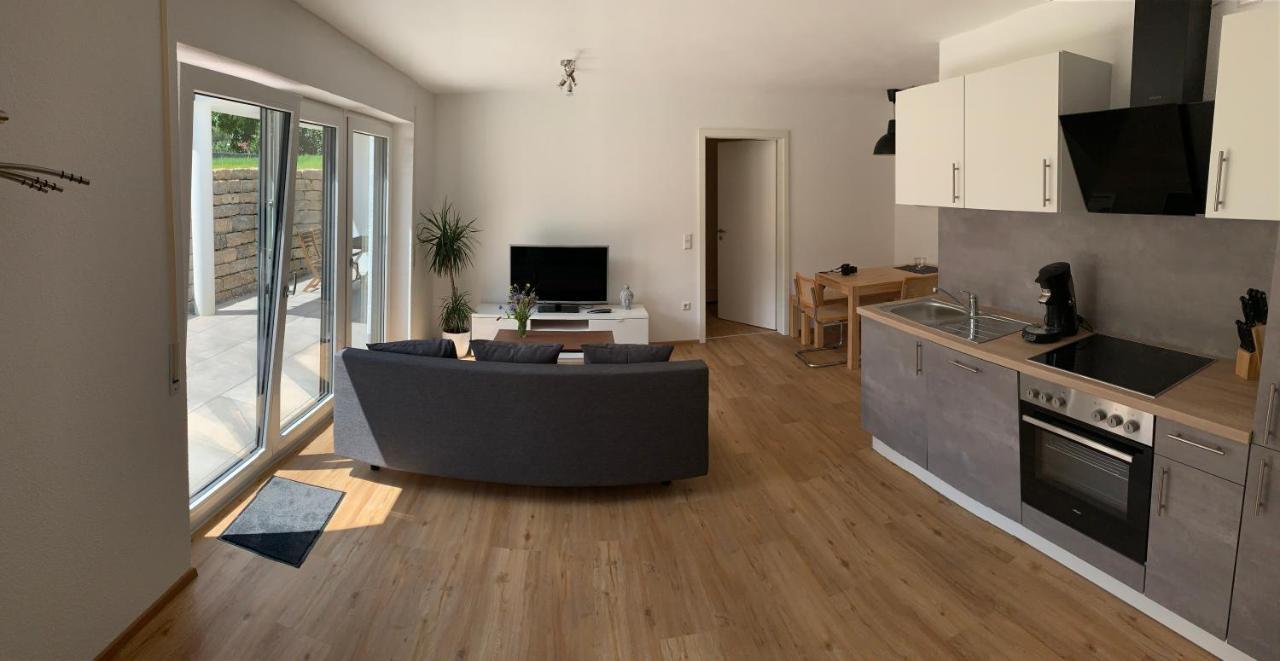 Ferienwohnung Zum Hohlenstein Деггенгаузерталь Екстер'єр фото